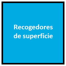 Recogedores de superficie